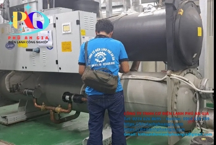 Sửa chữa chiller tại Tây Ninh