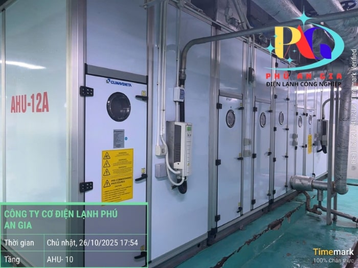 Hệ Thống Chiller AHU.
