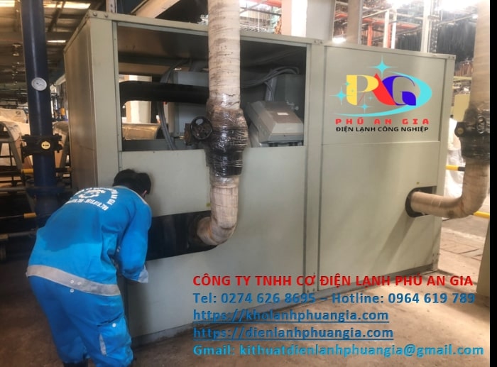 Sửa chữa chiller tại Bình Dương