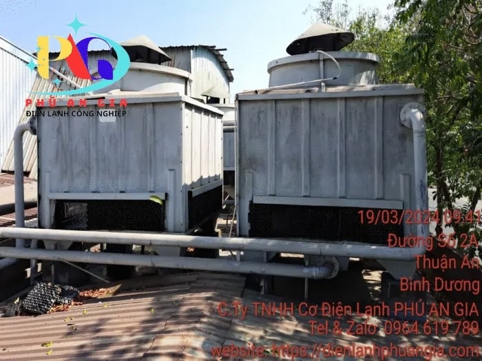 Sửa máy chiller Bến Cát