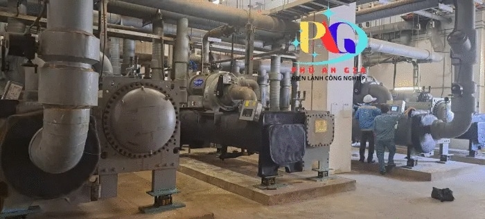 Sửa máy chiller tại Chơn Thành