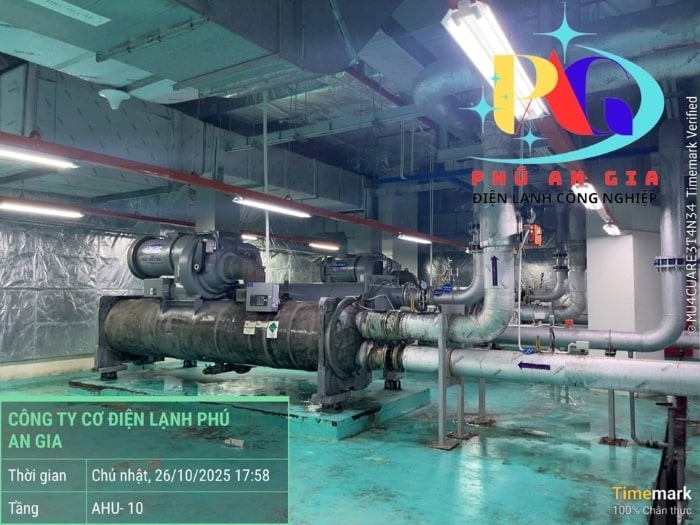 Sửa máy lạnh công nghiệp Bàu Bàng