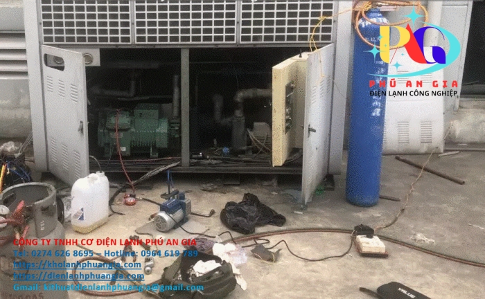 Sửa chữa máy chiller Sửa chữa máy chiller 1