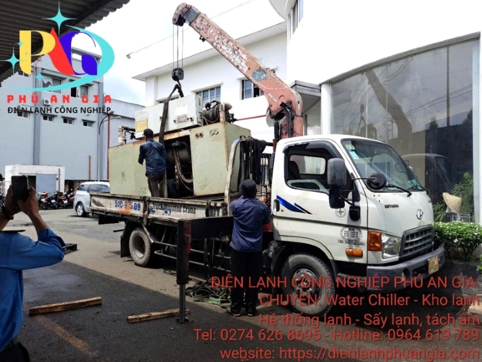 Thu mua máy chiller, hệ thống lạnh